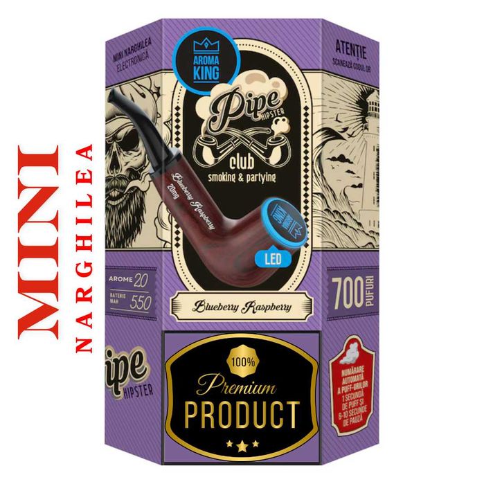 Mini Narghilea Aroma KING PIPE Hipster!