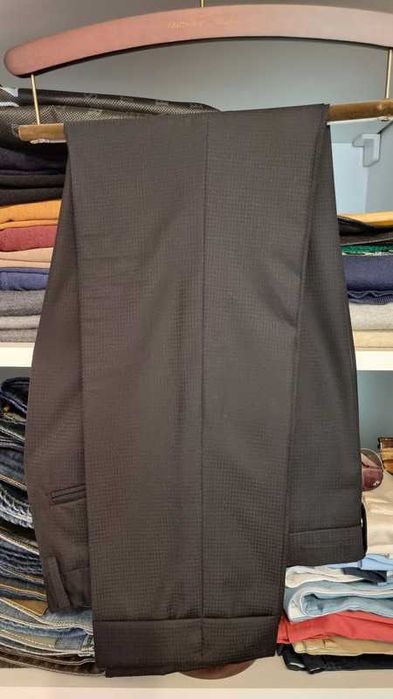 Pantaloni In Barbati Office Casual, Michael Coal, Italy, bej, mas. 46