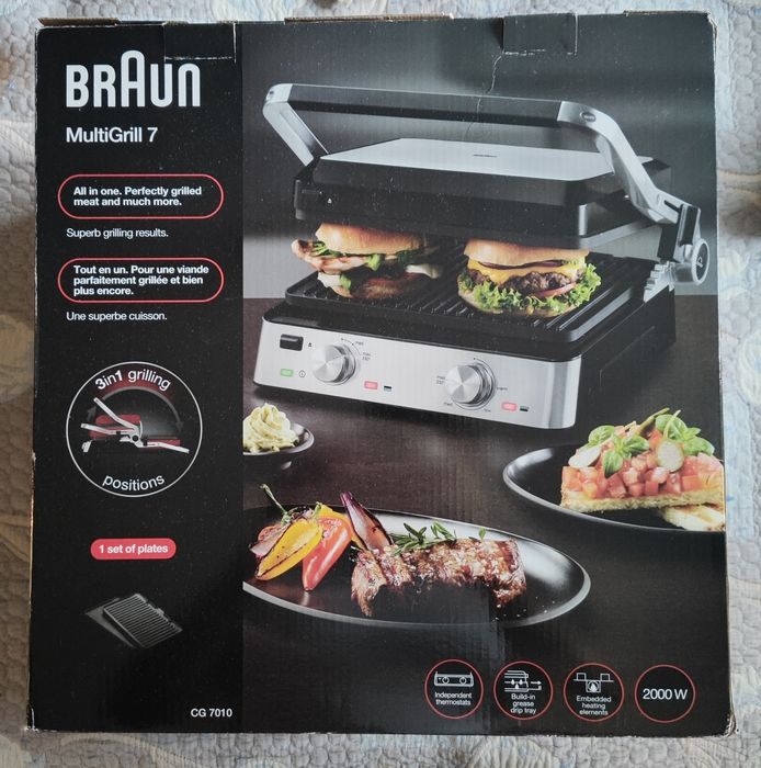 Продам мультигриль Braun