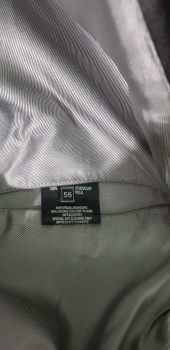 Geacă de piele Karl Lagerfeld