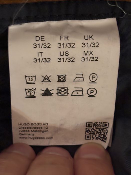 Pantaloni Slim Hugo Boss