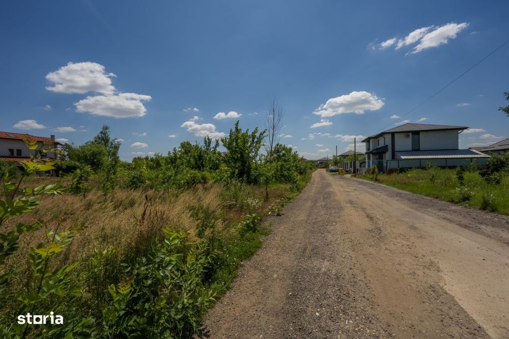 Domnesti - Fortului, Teren Constructii 407 Mp, Front 26 M !