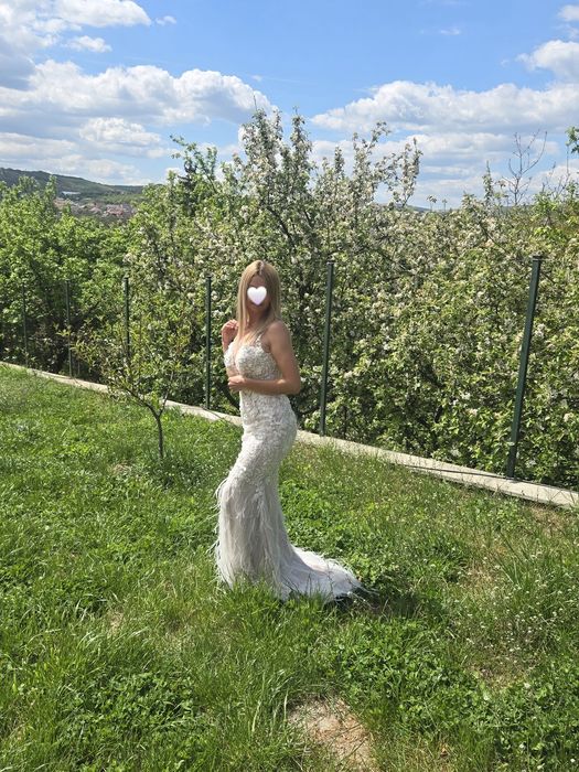 Rochie de  mireasa 2 in 1 noua