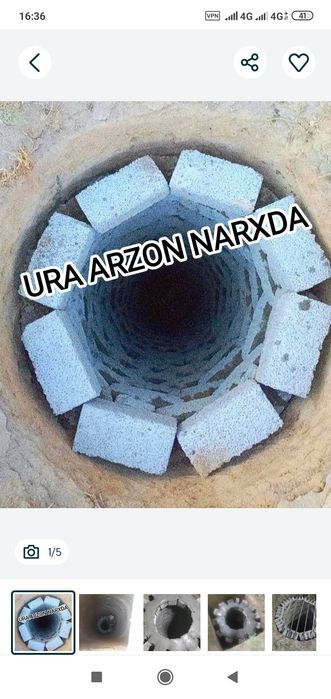 Urachi qazish ishlari o'rachi