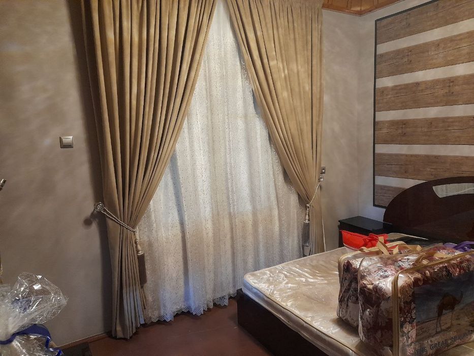 Комплект парда ( занавес)  в зал и спальню.