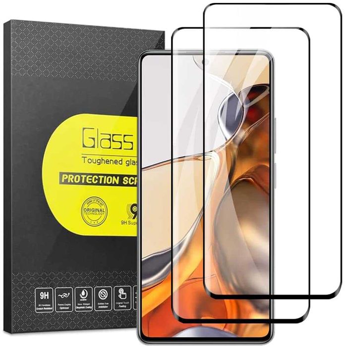 Folie sticla 20D FULL GLUE pentru Samsung Galaxy M21 / M31 / A8 2018