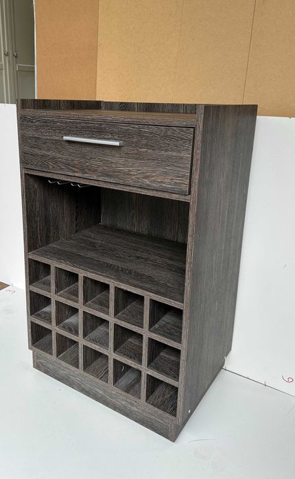 Comoda tip Minibar cu Suport de Sticle si Pahare; Dulapior pe rotile; Dulap ospatar; Receptie; Statie de servire chelner; Gheridon;