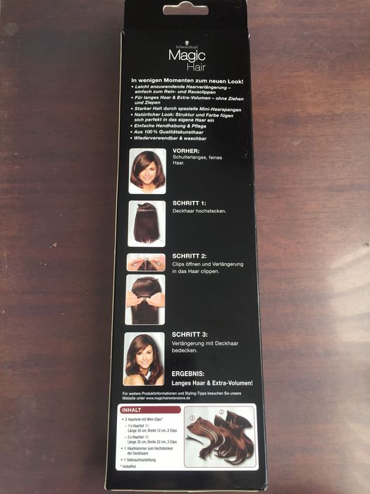 Накладные пряди для волос