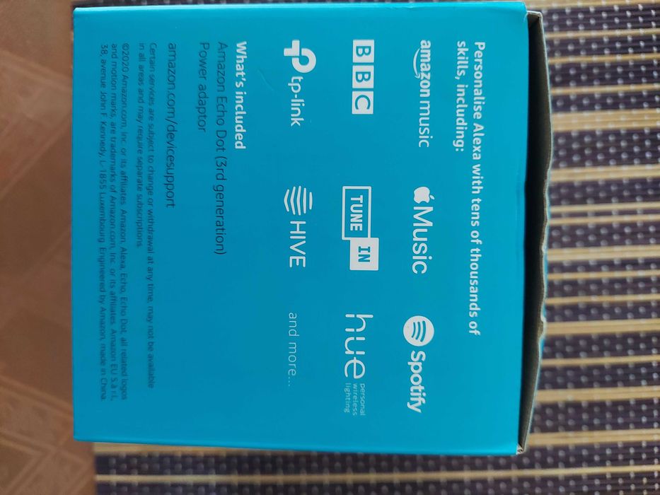 EchoDot a 3-a generatie Alexa