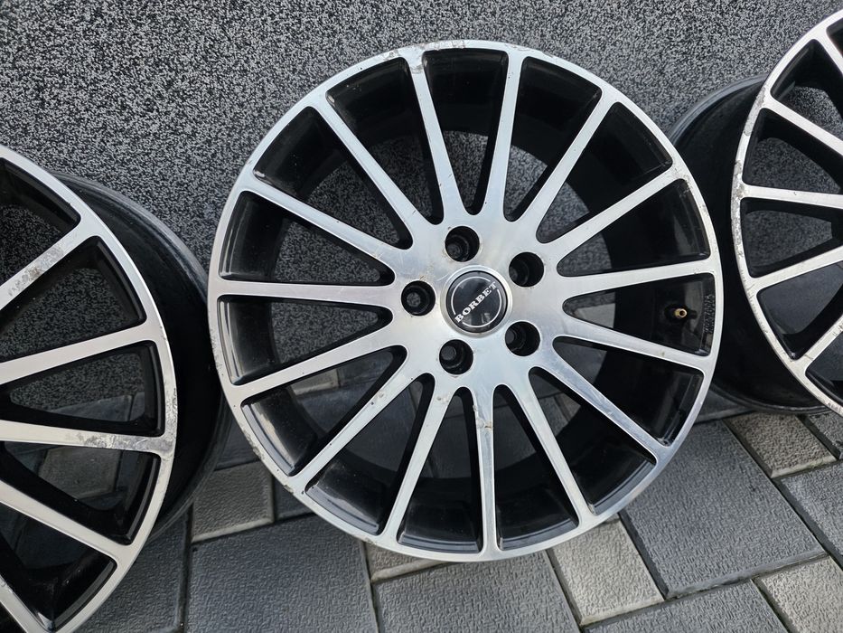 Jante aliaj bicolor/diamondcut,  R17, 5x108