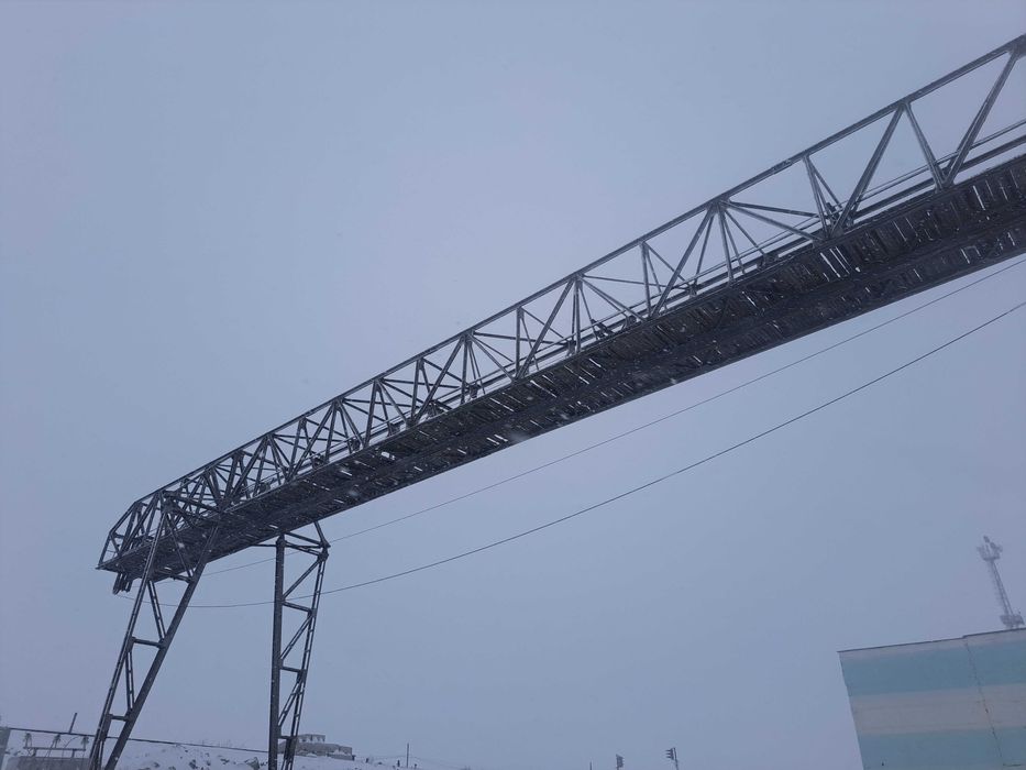 кран козловой двухконсульный б/у под разбор