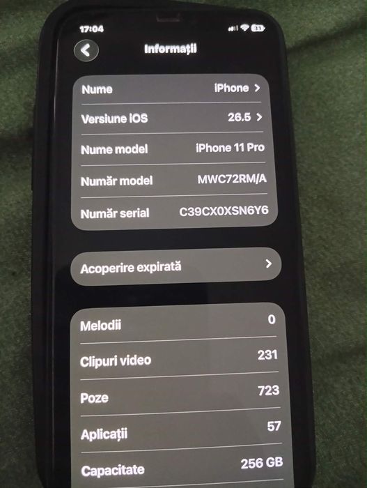 Vand iphone 11 pro