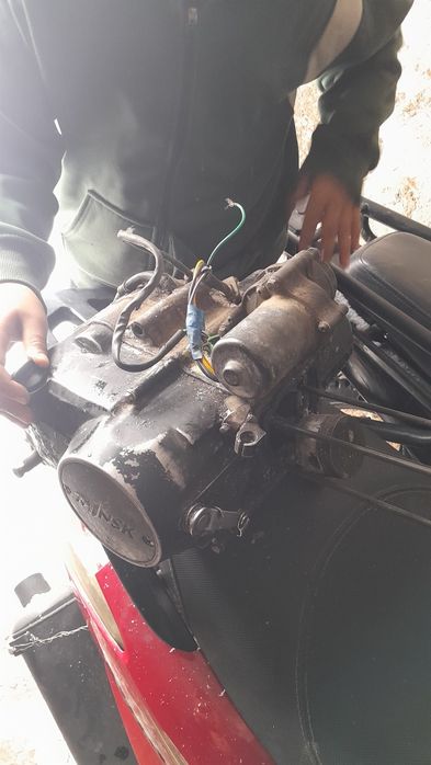 Продам двигатель от альфы 110сс