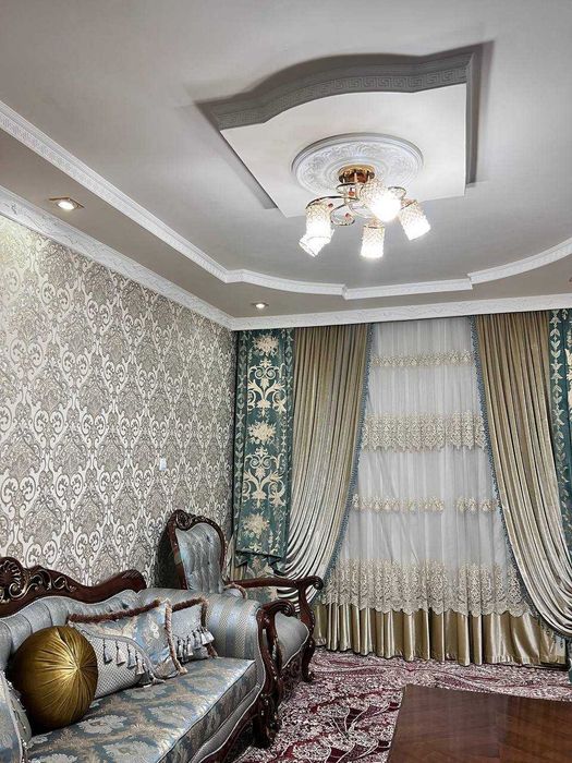 Massiv qo'yliq 5, 3v4 xonalik uy sotiladi. 78 m²