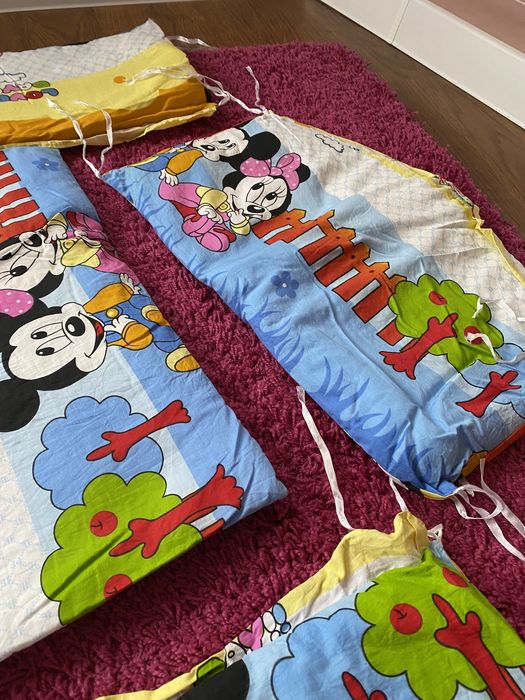 Комплект бортиков с матрасом