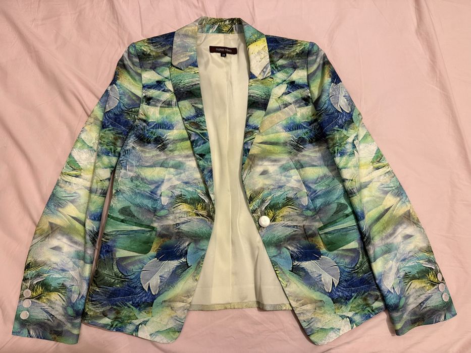 Sacou floral cambrat