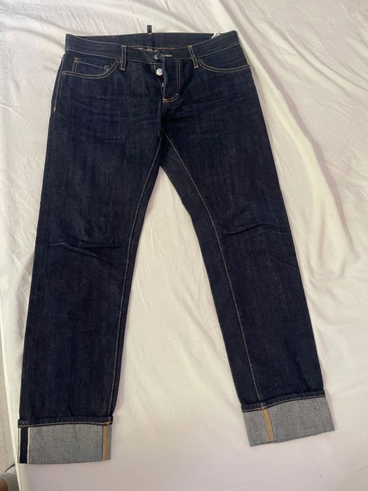 Blugi DSQUARED2 Japanese Selvedge Denim Jeans –  48 – Noi