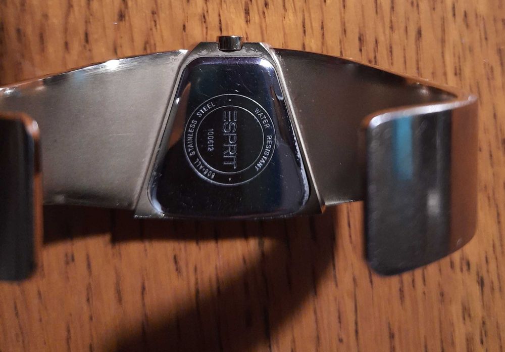 Ceas tip bratara ESPRIT, ceas de dama cu pietre zirconiu