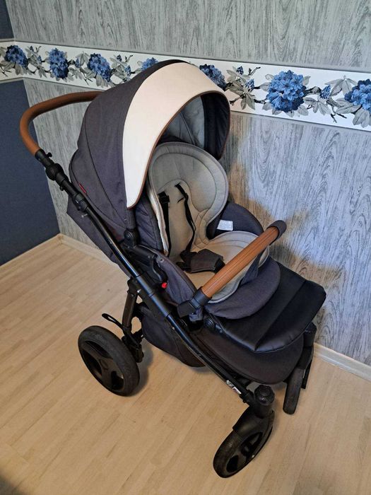 Продавам  бебешка количка-Buba forester 3в1 Графит-много добра!