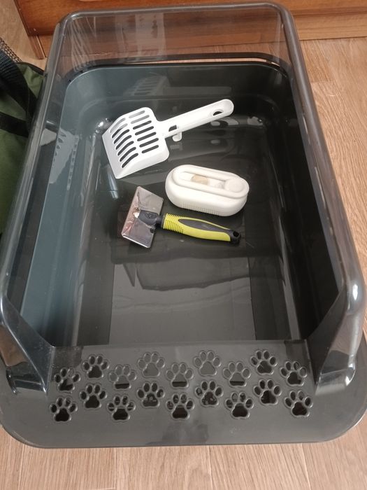 Лоток, переноска и тд.