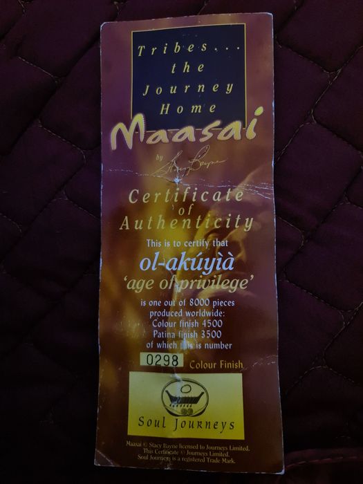 Statuetă de colecție Maasai