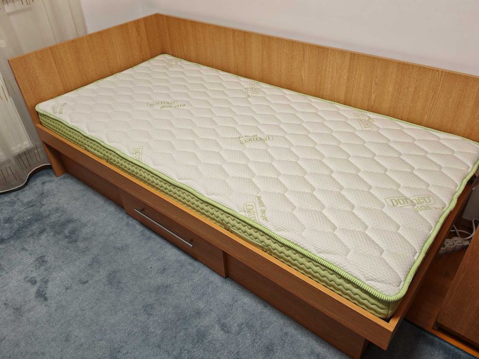 Vand saltea Dormeo Aloe Vera Memory Plus 18 cm 90x190 + pat inclus