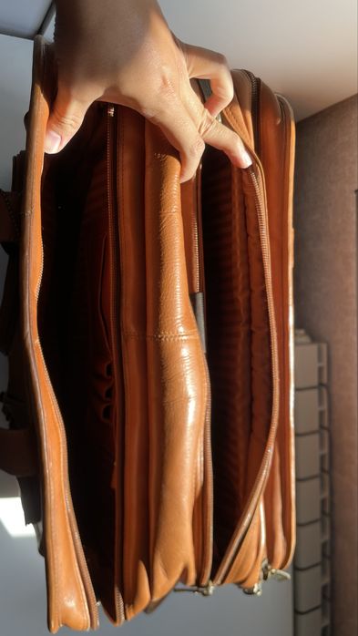 Claire Chase Executive Computer Leather Briefcase сумка