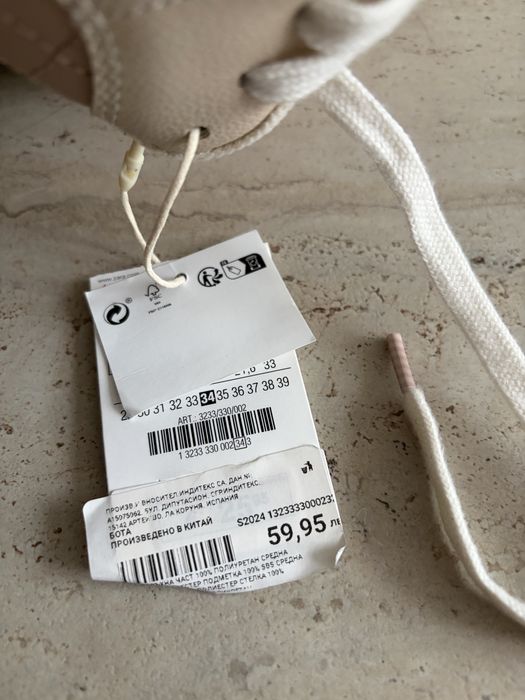 Детски обувки Zara 34
