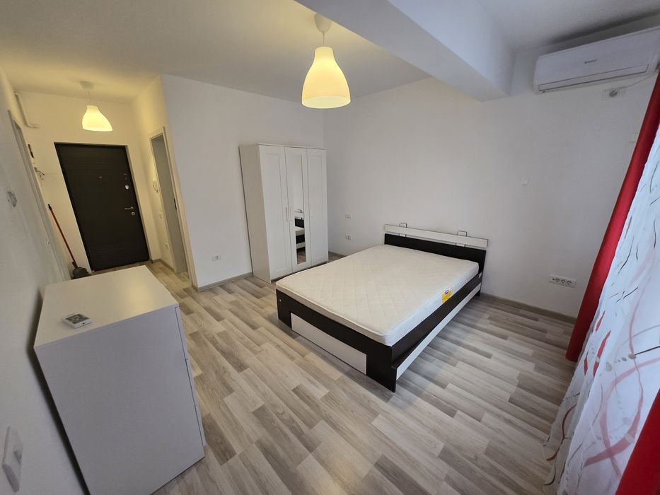 Garsoniera noua 10min metrou Berceni centrala proprie, AC, parcare