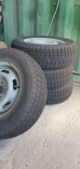 Зимние шины с дисками ваз