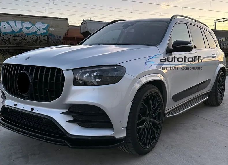 Grila Mercedes GLS X167 compatibila cu Mercedes GLS (2020-2023) GT Black Design