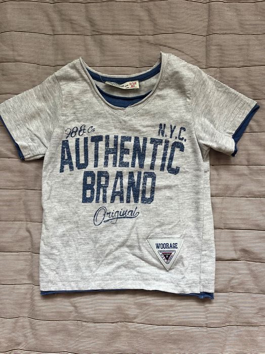 Комплект/сет от 3 памучни тениски 9-12м