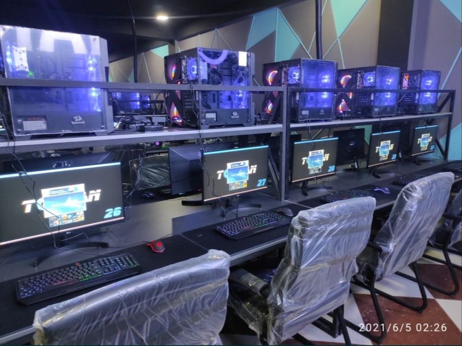 Game klub va kompyuter ofislar uchun kreslo