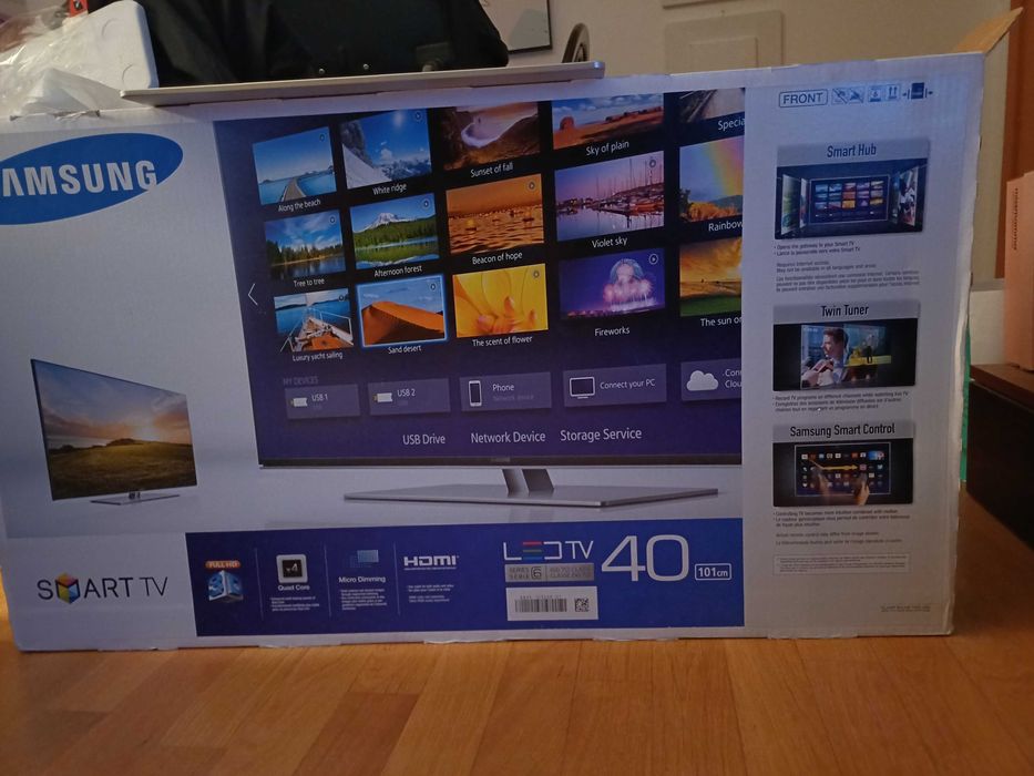 Смарт телевизор  САМСУНГ 40" 3Д