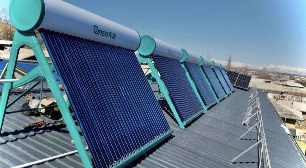 20% subsidiya asosida босимли ва босимсиз quyosh suv isitgichlari bor