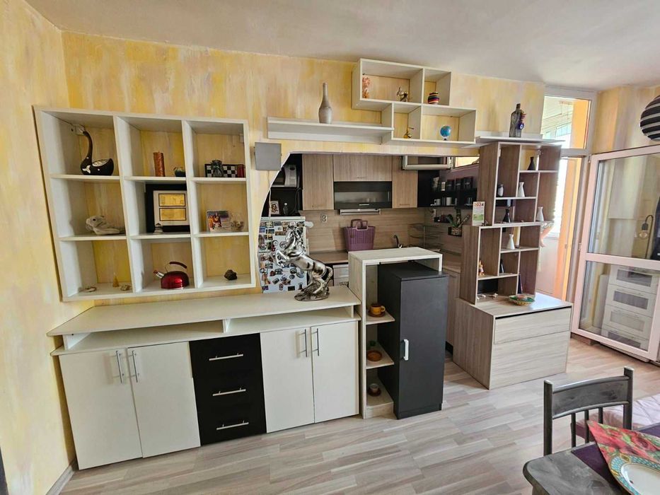 Продава се Едностаен апартамент в Стара Загора, Три чучура - юг - 33 кв.м за 1623 €/кв.м - Снимка #1