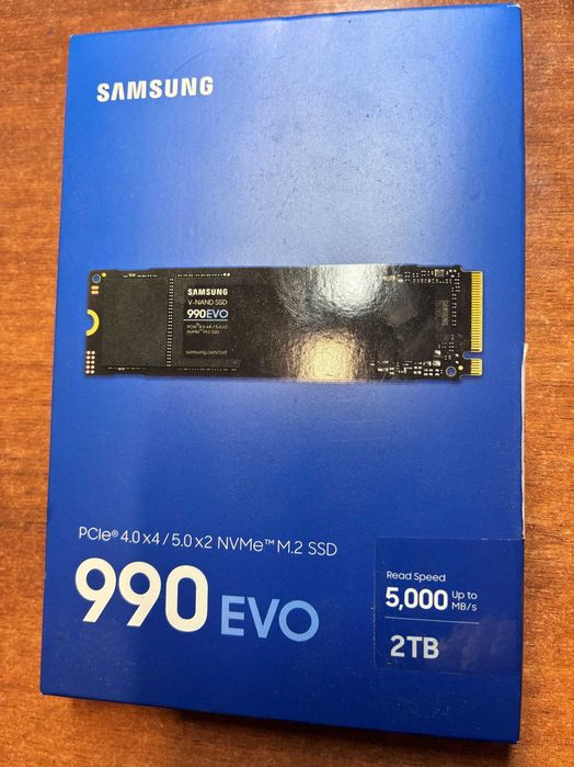 SSD Samsung 990 EVO 2TB NVMe M.2 – Nou, sigilat