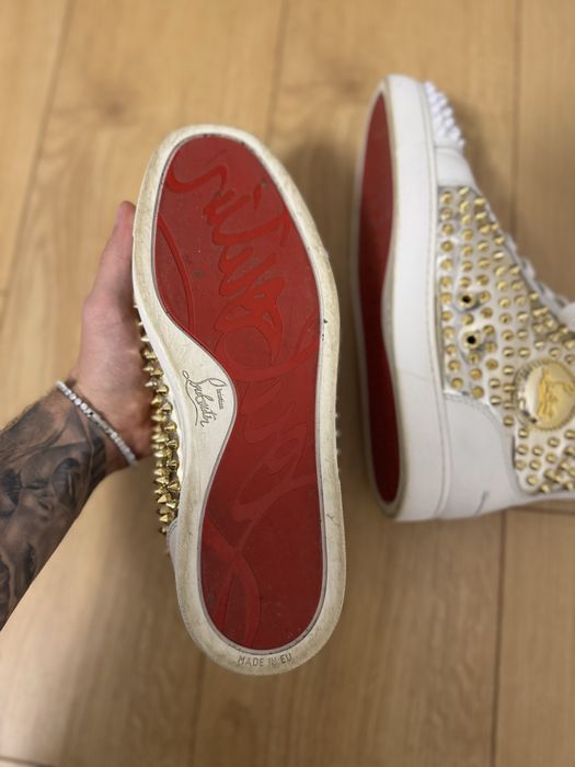 Louboutin high white