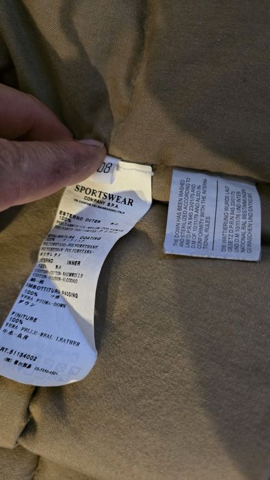 C.p company down jacket