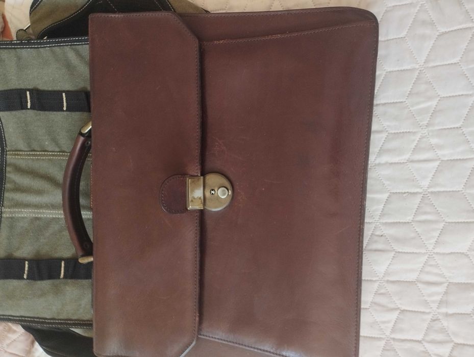 Мъжки чанти оригинал- 1 бр. естествена кожа