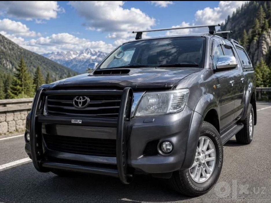 Защита бампера Toyota Hilux Surf Fortuner