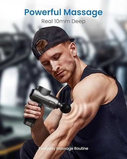 Мускулен масажор Renpho RP-GM171-N1 масажиращ пистолет за дълбок масаж