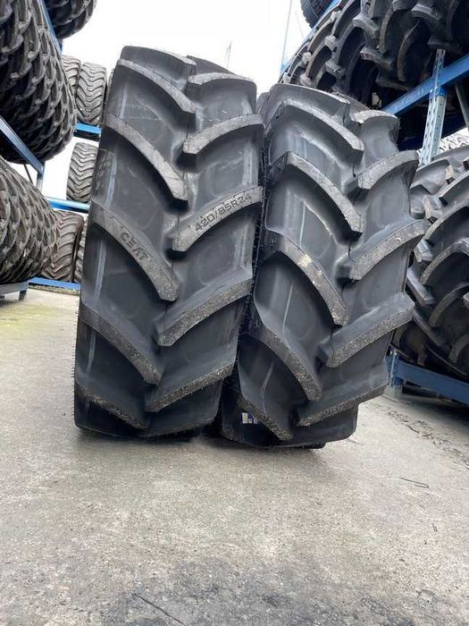 Anvelope noi radiale 420/85R24 pentru tractor fata marca CEAT