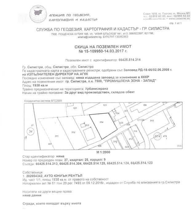 Продава се Парцел в Силистра, Римска гробница - 1938 кв.м за 26 €/кв.м - Снимка #4