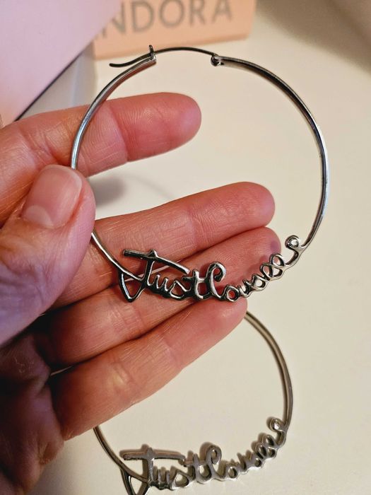 Оригинални обици JustCavalli с лого