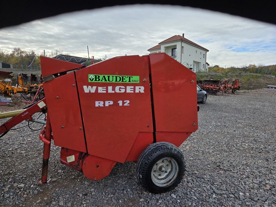 Presa Welger RP 12   120/120cm   Plasa-Ața