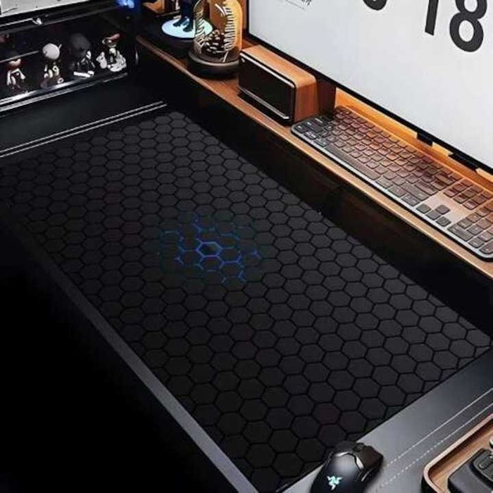 Mouse pad gaming XXL 90x40 cm impermeabil antiderapant model fagure
