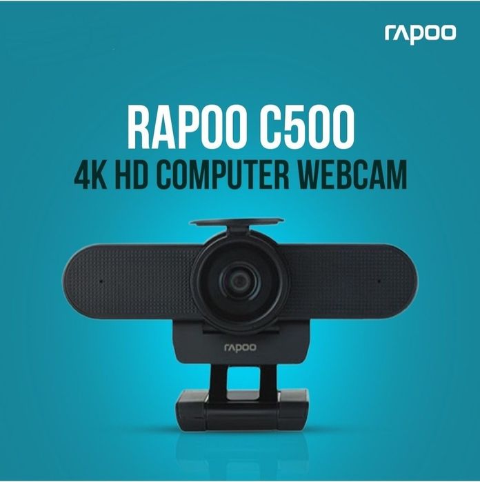 Веб-камера Rapoo C500 4K/30Fps с автофокусом Вебкамера