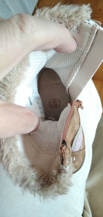Cizmulite piele Clarks marimea 20