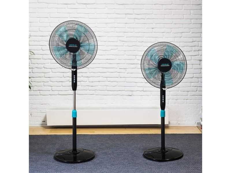 Стоящ Вентилатор Cecotec EnergySilence 510, Черен / Бял